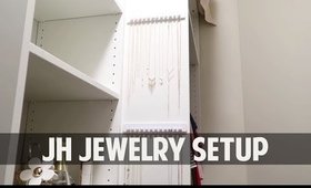 JACLYN HILL JEWELRY SETUP - vlog