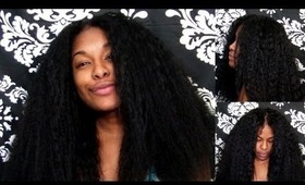 HAIR TUTORIAL | Maintaining/Detangling MY Braid-out