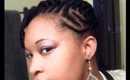 Protective Hair Style #1: Braided Mohawk Pin-Up