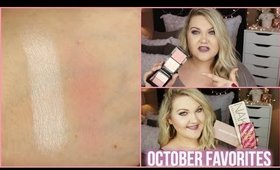 OCTOBER BEAUTY FAVORITES | 2016