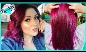 How I Keep My Pink/Purple Hair Color Fresh & Bright (SUPER Low Maintenence!)