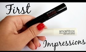 First Impressions: Smashbox X-Rated Mascara & Photo Finish Lash Primer