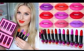 Lip Swatches & Review! ♡ Chi Chi Viva La Diva Lipsticks!