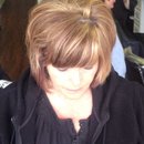 Highlights haircut and Hair color by Christy Farabaugh 