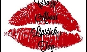 Crazy About Lipstick Tag