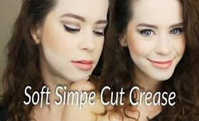Soft Simple Cut Crease Makeup Tutorial