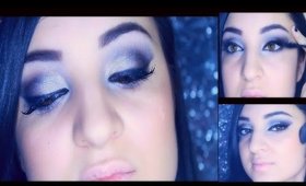 Grey Smokey Eyes - Winter Inspired - Holiday Glam