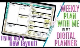 Weekly Digital Plan with me this week July 1 to 7, Setting Up Weekly Digital Plan With Me June 30