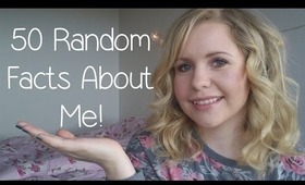 50 Random Facts About Me + I Hit a 1000 Subscribers, Thanks You!