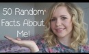 50 Random Facts About Me + I Hit a 1000 Subscribers, Thanks You!
