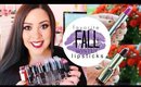 Favorite Fall Drugstore Lipsticks! | Fall 2014 | with JuicyDaily