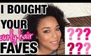 MANEtanence MONDAY #2 |  GIVEAWAY DEETS + BUYING SUBSCRIBERS FAVORITE NATURAL HAIR PRODUCTS!