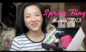 GLOSSYBOX | Spring Fling (March - April 2013)