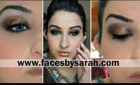 Bronze/Gold Smokey eyes