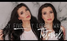 SOFT WAVES EVERYDAY HAIR TUTORIAL | QUINNFACE