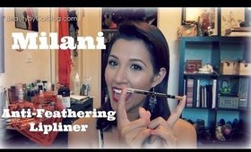 Delineador de Milani anti-feathering (para que el labial te dure mas)