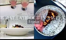 What I Ate Out in a Week (Vegan) | JessBeautician AD