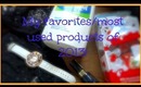 My favorites products/most used of 2013!