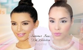 Fresh Face for Spring & Summer | Kim K. Inspired. {Drugstore}