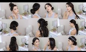 10 EASY HEATLESS HAIRSTYLES