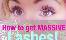 How to get MASSIVE lashes - Review of  Younique's Fibre lash 3D Mascara