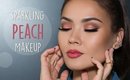 Spring Peach Makeup + Covering Up Acne | Maryam Maquillage