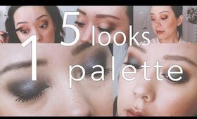 5 LOOKS 1 EYESHADOW PALETTE | ABH PRISM PALETTE (12DAYSOFGIVEAWAYS)