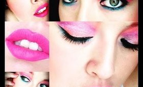 Jem & The Holograms Inspired Makeup
