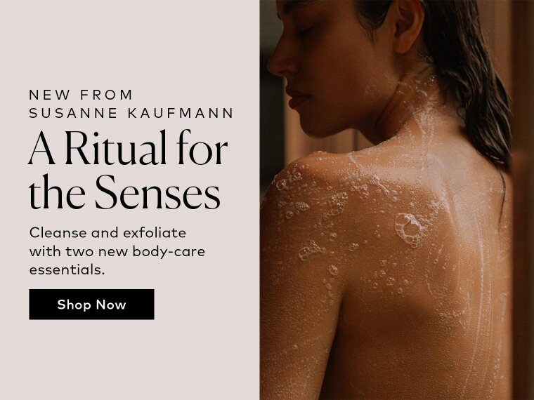 Turn your everyday shower into a ritual with two new formulas featuring the collection’s signature blend of ylang ylang, patchouli, and lavender. Shop the Susanne Kaufmann Body Wash & Scrub For the Senses at Beautylish.com