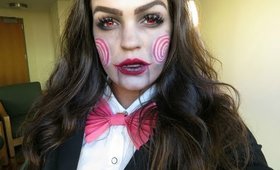 Jigsaw Halloween Makeup