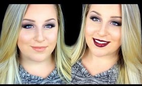 Plum Smokey Eye + 2 Lip Options | Drugstore Makeup Tutorial