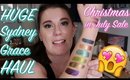 SYDNEY GRACE HAUL UNBOXING & SWATCHES! Christmas In July Sale + Mystery Bags