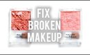 How to Fix Broken Makeup (Powder) Fast + Easy