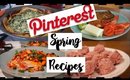WHAT I EAT IN A DAY | TESTING Spring Pinterest Recipes!