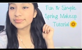 Fun & Simple Spring Makeup Tutorial ♡