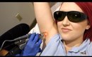 Brazillian & Underarm Laser Hair Removal- My Experience! (1st Session)