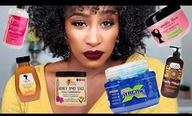 Quick Review of the CURRENT most popular Natural Hair Products |  Shlinda1