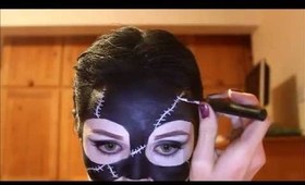 Michelle Pfeiffer Catwoman Halloween Make-up Creation