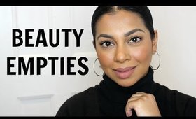 BEAUTY EMPTIES! PRODUCTS I'VE FINISHED! | MissBeautyAdikt