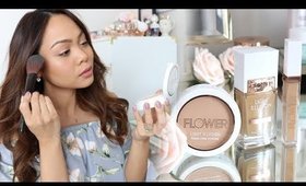 OMG! NEW FLOWER Beauty Makeup! (First Impression)