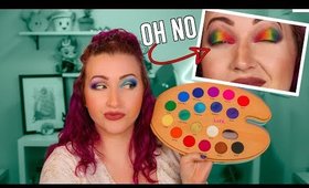 The "Most Iconic Palette In The History of Cosmetics".. Seriously? Glamlite Paint Palette Disapoints