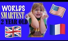 WORLDS SMARTEST 2 YEAR OLD KNOWS ALL FLAGS