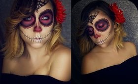 Sugar Skull Makeup Tutorial | Marta Wojnarowska