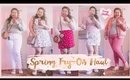 Spring Clothing Haul & Try On // Outfit Ideas For Spring 2019 | fashionxfairytale