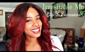 How to Clip-in Extensions With No Leave Out {Irresistible Me Review}