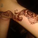  henna I did my self