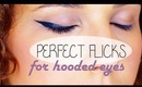 HOW TO - WINGED EYELINER FOR HOODED EYES