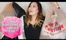 THRIFT HAUL (FIRST OF THE YEAR!) | misscamco