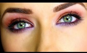 Dark Pinky Tones Tutorial & Make Up Geek Giveaway | shivonmakeupbiz ♥