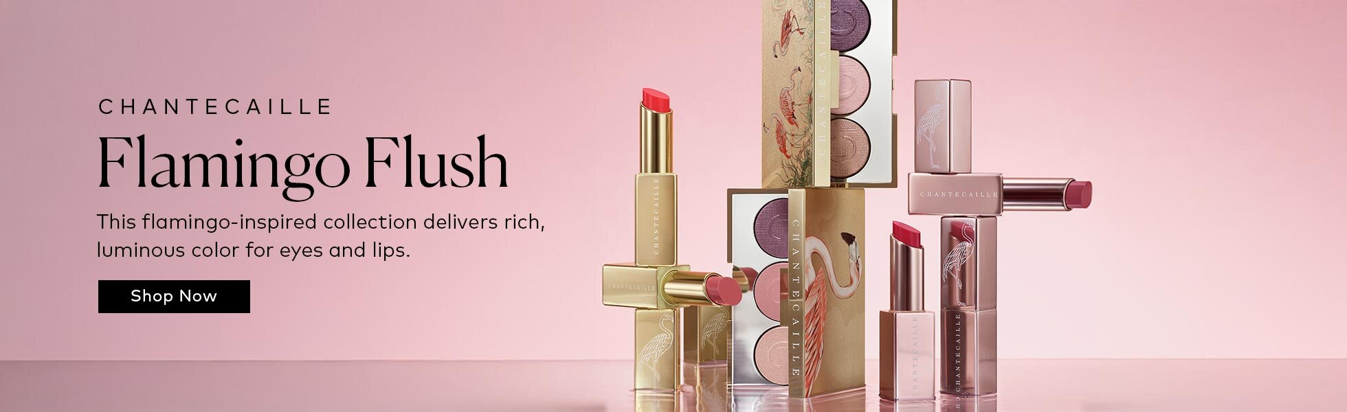 Chantecaille’s limited-edition Flamingo Collection debuts luminous eye shadow trios and vibrant Lip Chic shades. Shop the collection now on Beautylish.com